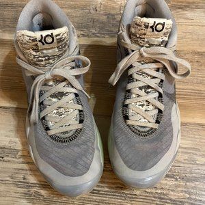 Basketball Shoes, Nike, Kevin Durant, Grey,